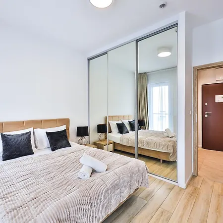 Apartmán Perfectapart I Kasprzaka 31 I Oddzielna Sypialnia I Bezplatny Garaz 1114 Varšava