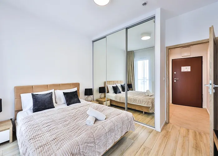 Apartmán Perfectapart I Kasprzaka 31 I Oddzielna Sypialnia I Bezplatny Garaz 1114 Varšava